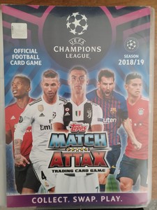 2018-19 Topps UEFA Champions League Match Attax Full Set