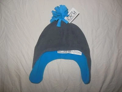 Nuevo con etiquetas SOMBRERO The Chidren's Place XS 6-12 12-24 2T 3T Infante Niño Niño Polar Gris Foto 1 de 2