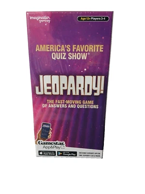 Jeopardy! The Fast-Moving Game of Questions and Answers +APP - Image 1 of 4