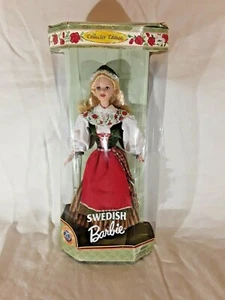 Swedish Barbie 1999 Dolls of the World Collector Edition #24672 Mattel  NRFB - Picture 1 of 12