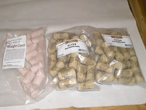 Lot of 74 New #8 x 1.75 '' Straight Wine Bottle Corks - 60 L D Carlson & 14 Othe - Picture 1 of 3