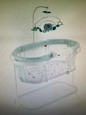 Cuna Fisher-Price Soothing Motions, Pacific Pebble GKH52 Foto 1 de 4