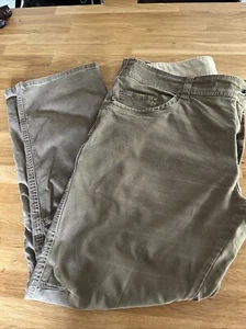 Kuhl Kanvus Jean Trousers Brown Mens Size 38W 30L Walking Hiking - Picture 1 of 9