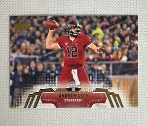 2014 Upper Deck College Andrew Luck #1 Football Card Stanford Cardinals