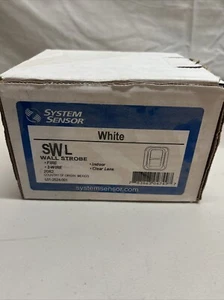 System Sensor SWL wall strobe- white-  2-wire- indoor 2082 - Picture 1 of 1