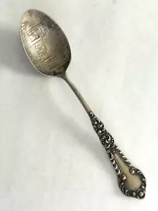 Wilmington Delaware Old Swede's 4" Sterling Souvenir Löffel - Bild 1 von 3