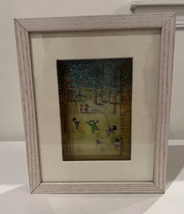 Jean Pierre Weill Signed 3D Vitreography "Children Playing" - Picture 1 of 7
