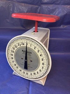 Kitchen Scale Vintage HANSON Model 2000 Utility 25 lb Capacity Made in USA - Picture 1 of 7