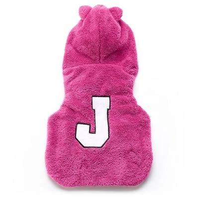 Nueva Chaqueta Juicy Couture ''J'' con Capucha para Mascotas - Edición Limitada Color Rosa Foto 1 de 2