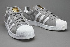 adidas superstar all grey suede
