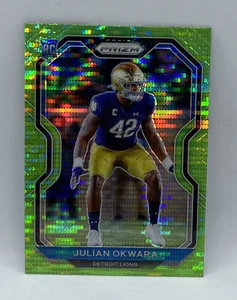 Julian Okwara 2020 Prizm RC Green Pulsar #361 - Picture 1 of 2