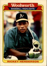 1991 Woolworth's Topps Baseball Card Pick