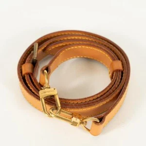 Auth Louis Vuitton Leather Shoulder Strap LV 05E011870019 - Picture 1 of 11