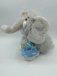 Webkinz Gray 8" Elephant Plush Stuffed Animal GANZ HM007 Retired w/Code - Picture 1 of 8