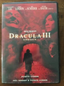 Dracula III Legacy (DVD, 2004, Wes Craven) Special Features on DVD! - Picture 1 of 4