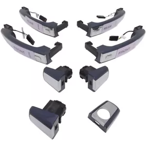 Regal Verano Cruze Malibu 4 Pc Door Handle Kit Atlantis Blue 13577716 13577718 - Picture 1 of 1
