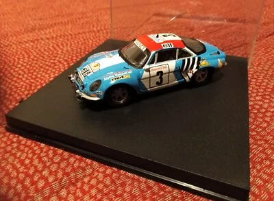 TROFEU 1:43 ALPINE RENAULT A 110 NICOLAS RALLY DEL MAROCCO 1974 CON TECA - Immagine 1 di 3