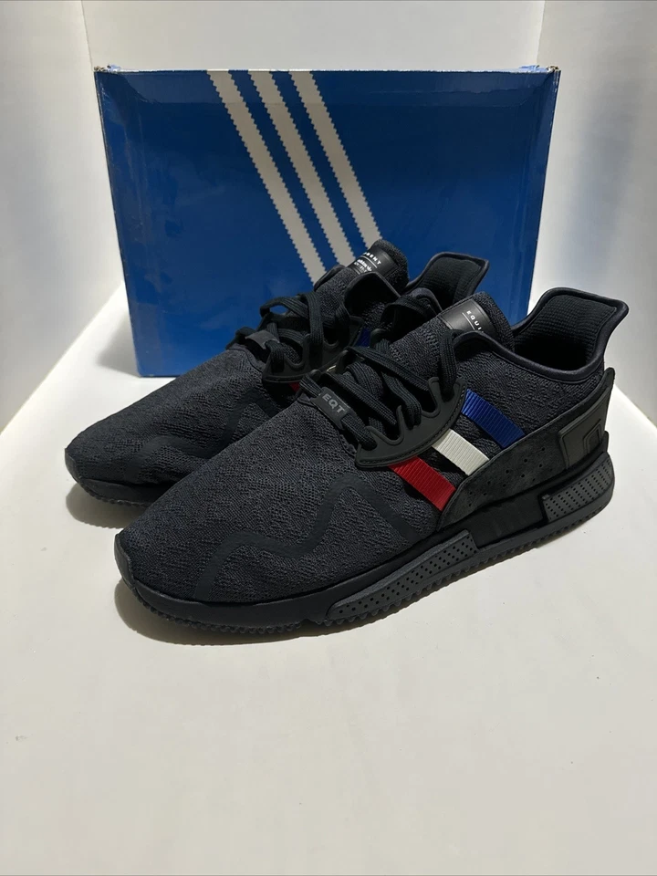 Adidas EQT Cojín ADV Tricolor CQ2378 Negro Carbono Zapatos Para Hombre Talla 13 Foto 1 de 4