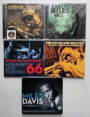 Miles Davis - 8 x CD Set / Lot - NEW & SEALED Jazz Foto 1 de 4