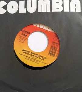 Bruce Springsteen Dancing In The Dark / Pink Cadillac 7" 45 - Picture 1 of 3