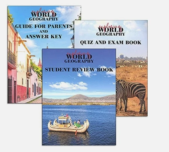 Notgrass Exploring World Geography Student Review Package - High School 2021