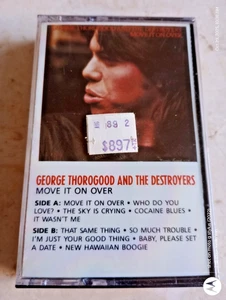 NEW SEALED GEORGE THOROGOOD MOVE IT ON OVER CASSETTE TAPE - Picture 1 of 2