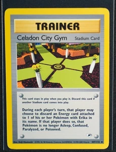 Celadon City Gym Uncommon Gym Heroes 107/132 LP - Picture 1 of 2