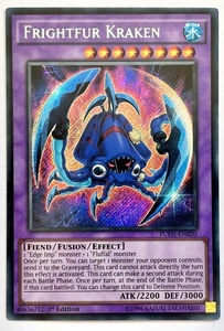 FUEN-DE020 Schreckenspelzkrake - Secret Rare 1. Auflage Near Mint YuGiOh - Bild 1 von 3