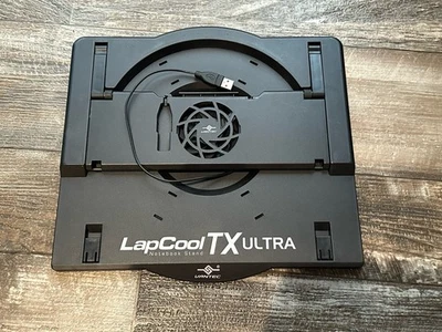 Vantec Lapcool TX 超可调笔记本电脑支架 带内置风扇 — 第 1/4 张图片