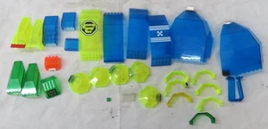 Vintage Lot Of Legos Parts Space Police Windshield Windows Cockpit Multicolor - Picture 1 of 9