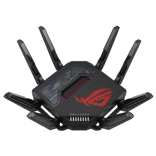 ASUS WiFi ROG Rapture GT-BE98 Wireless Router Latest Standard WiFi7 - Image 1 of 1