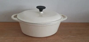 Antony Worrall Thompson Cast Iron Casserole Dish 4" High 14" Length - Picture 1 of 24