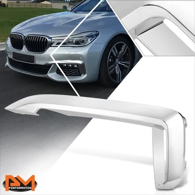 Moldura de cubierta de parachoques lateral izquierdo conductor delantero izquierdo bmw 740e 740i 750li 16-19 Foto 1 de 4