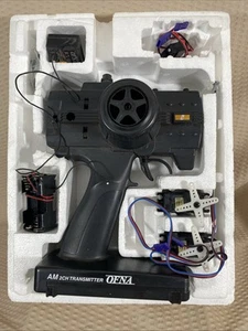 VTG OFNA AM 2 Channel Pistol Grip R/C Remote Transmitter Radio Control ++ Extras - Picture 1 of 14