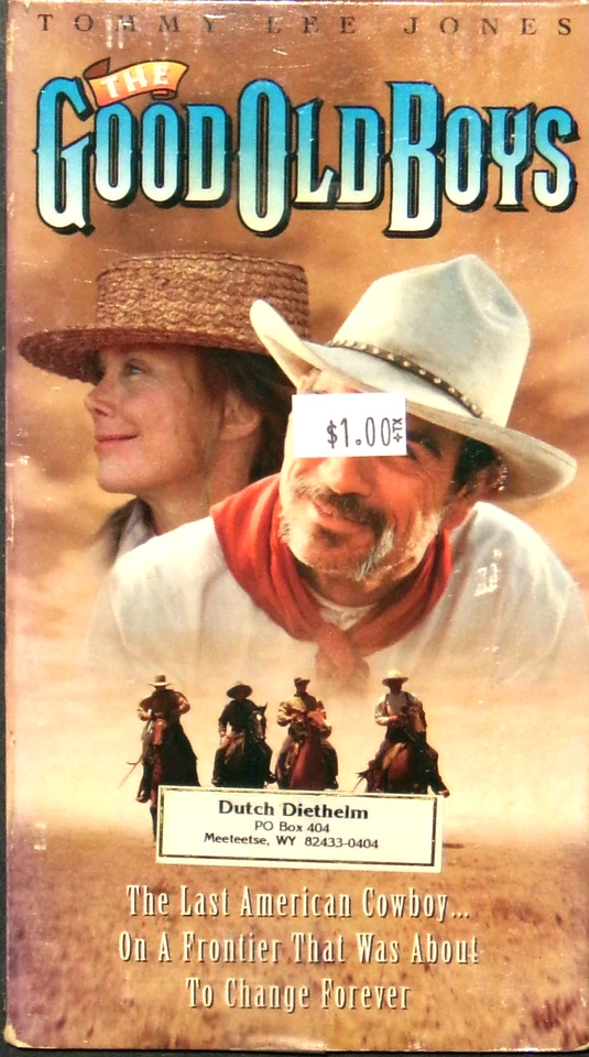 The Good Old Boys, Tommy Lee Jones, Sam Shepard, Sissy Spacek, VHS - Image 1 of 1