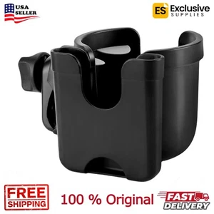 Universal Cup Bottle Phone Holder For Wheelchair Stroller Walker Bike Scooter - Picture 1 of 10