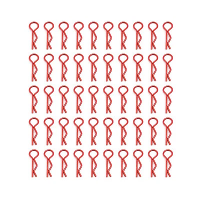 100pcs/set RC Car Shell Body R Buckle R Clip Pin for 1/10 1/12 RC Car Accessory - Image 1 of 4