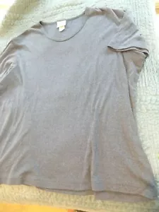 David Wayne Blue Knit Top ~ Size 1X - Picture 1 of 1