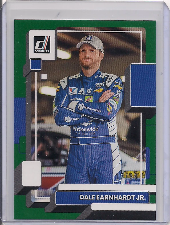 2023 Donruss #26 Dale Earnhardt Jr Green 17/99 - Image 1 of 1