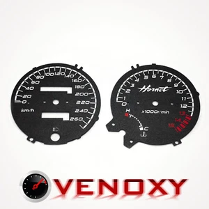 Honda CB 600 Hornet 1998-2002 KM/H Aftermarket Black Gauges - Picture 1 of 1