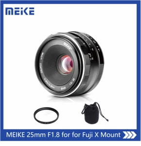 meike 25mm F1.8 FX Manual Focus Prime Fixed Lens for Fujifilm X Mount - Picture 1 of 9