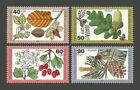 Deutschland Briefmarken 1979 Wohltätigkeitsbriefmarken - Waldfrüchte und Nüsse - postfrisch