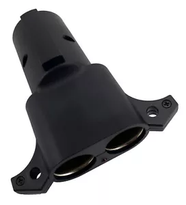NAPA Trailer Wiring Connector Adapter 7 Blade to Dual Cigarette Lighter (Reese) - Picture 1 of 4