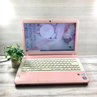 Pink VAIO Explosive SSD Core i5 laptop camera mounted 14 inches easy to use - Image 1 of 4