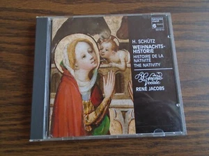 Schütz Weihnachtshistorie Die Krippe RENE JACOBS Harmonia Mundi CD - Bild 1 von 3