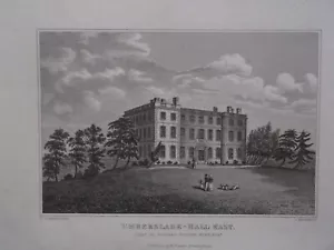 Print - UMBERSLADE - HALL EAST - SEAT OF EDWARD BOLTON KING ESQ., by J. Renshaw - Picture 1 of 6