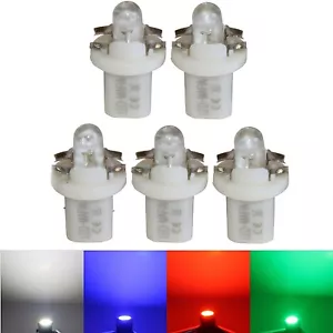 9x LED Speedometer Lighting White Red Suitable for Mercedes ML C Class W163 W202 - Picture 1 of 6