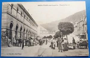Cpa de RAON-L'ETAPE avant la guerre Place du Marché Vosges 88 N°717/12 - Foto 1 di 2
