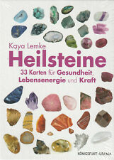 HEILSTEINE - 33 Karten für Gesundheit und Lebensenergie - Kaya Lemke - NEU