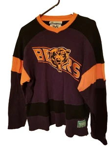 RARE NFL Vintage Collection Throwbacks Chicago Bears Jersey Sweater Multicolored - Picture 1 of 4